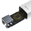 Baseus Lite Series USB-C - RJ45 hálózati adapter fehér (WKQX000302)