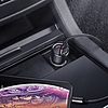 Baseus Magic USB + USB-C QC 4.0 PD 45W autós töltő, fekete (CCMLC20C-01)
