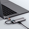 Baseus Metal Gleam Series 5 az 1-ben hub, USB-C - 3x USB 3.0 + HDMI + USB-C PD (CAHUB-CX0G)