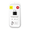 Baseus Micro USB-C - USB adapter, fekete (CAMOTG-01)