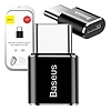 Baseus Micro USB-C - USB adapter, fekete (CAMOTG-01)