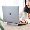 Baseus öntapadó alumínium laptopállvány vékony és vékony ezüst (SUZC-0S)