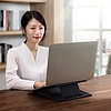 Baseus összecsukható magasan álló laptopállvány 16" állítható magasságú fekete (SUZB-A01)