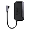 Baseus PadJoy 4 az 1-ben HUB USB-C - USB 3.0 + HDMI + USB-C PD + jack , 3.5 mm, szürke (WKWJ000013)