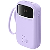 Baseus QPow 2 powerbank, 10000mAh, 30W, 2xUSB-C lila (P10055008513-00)