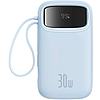 Baseus QPow 2 powerbank, 20000mAh, 30W, 2xUSB-C kék (P10055009313-00)