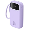 Baseus QPow 2 powerbank, 20000mAh, 30W, 2xUSB-C lila (P10055009513-00)