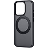 Baseus SkyRing mágneses telefontok állvánnyal iP 15 Pro + edzett üveggel és tisztítókészlettel fekete (P60161006101-05)