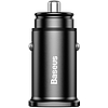 Baseus Square autós töltő 2xUSB QC3.0 5A 30W, fekete (CCALL-DS01)
