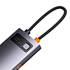 Baseus StarJoy 8 az 1-ben Hub, USB-C - 3x USB 3.1 + HDMI + USB-C PD + RJ45 + micro SD/SD (WKWG080213)