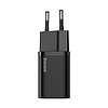 Baseus Super Si gyorstöltő 1C 20W adapter1 m-es USB-C-Lightning kábellel, fekete (TZCCSUP-B01)