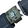 Baseus Super Si Quick Charger 1C 20W fali töltő 1 m-es USB-C-Lightning kábellel, kék (TZCCSUP-B03)