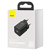 Baseus Super Si Quick Charger 1C 25W, black (CCSP020101)