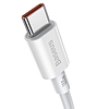 Baseus Superior sorozatú USB-C-USB-C kábel, 100 W, 1 m, fehér (CATYS-B02)