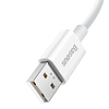 Baseus Superior sorozatú USB USB-C kábel, 65 W, PD, 2 m, fehér (CAYS001002)