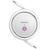 Baseus USB-C-USB-C 100W töltőkábel fehér Bayern Edition (P10364500213-Z2)
