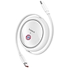 Baseus USB-C-USB-C 100W töltőkábel fehér Bayern Edition (P10364500213-Z2)