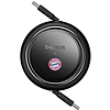 Baseus USB-C-USB-C 100W töltőkábel fekete Bayern Edition (P10364500113-Z2)