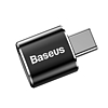 Baseus USB-USB Type-C 2.4A adapter, fekete (CATOTG-01)