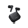 Baseus - Vezeték nélküli fülhallgató Bowie E17 (A00072200113-Z1) - Bluetooth 5.3, True Wireless, Dual-Mic ENC, zsinórral - Fekete (KF2331294)