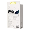Baseus Zinc 3 az 1-ben USB mágneses kábel USB-C / Lightning / Micro 20 W, 1 m, fekete (CAMLC-01)