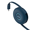 Baseus Zinc 3 az 1-ben USB mágneses kábel USB-C / Lightning / Micro 20 W, 1 m, kék (CAMLC-03)