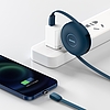 Baseus Zinc 3 az 1-ben USB mágneses kábel USB-C / Lightning / Micro 20 W, 1 m, kék (CAMLC-03)