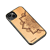 Bewood Mandala almafa fatok iPhone 14 Plushoz - világosbarna