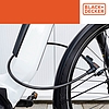 BLACK+DECKER Kerékpár kábelzár 1x90cm, 250g, 3 kulcs