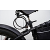 BLACK+DECKER Kerékpár kábelzár 1x90cm, 250g, 3 kulcs