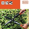 BLACK+DECKER Sövényvágó, hullámos penge (21") 53cm