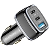 BlitzWolf BW-BC4 3 portos USB PD autós töltő, 115W