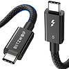 BlitzWolf BW-HDC8 USB-C-USB-C kábel, 240W, 1,5m fekete (BW-HDC8 1.5m)