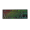 BlitzWolf BW-KB2 mechanikus ANGOL gamer billentyűzet, piros kapcsolóval, RGB (BW-KB2 Black-Red)