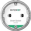 Blitzwolf BW-SHP6 Pro Intelligens aljzat ,WiFi, 15A, 3450W