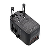 BlitzWolf BW-TA2 5 az 1-ben utazós adapter 2xUSB PD+2xC QC+C GaN, 100W