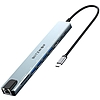 BlitzWolf BW-TH5 10 az 1-ben USB-C dokkolóállomás ezüst (BW-TH5 10in1)