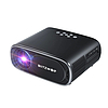 BlitzWolf BW-V4 1080p LED fénysugárzó / projektor, Wi-Fi + Bluetooth, fekete (BW-V4)