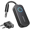 Bluetooth 5.3 Ugreen CM671 vevő/adó, mini jack 3,5 mm, 300 mAh + repülőgép adapter (35222A)