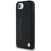 BMW bőr Hot Stamp iPhone 16e tok - fekete
