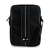 BMW Carbon Blue Stripes - 8 hüvelykes táblagép tok fekete (BMTB8COMSCAKL)