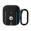 BMW Leather Color Lines - tok Apple AirPods 1/2 gen fekete számára (BMA222RVSK)