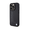 BMW Leather Hot Stamp - iPhone 15 Pro Max tok fekete (BMHCP15XSLLBK)
