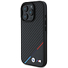 BMW M Carbon Tricolor Line MagSafe tok iPhone 16 Pro Maxhoz - fekete