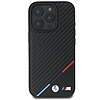 BMW M Carbon Tricolor Line MagSafe tok iPhone 16 Pro Maxhoz - fekete
