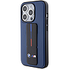 BMW M Grip Stand kétszínű tok iPhone 15 Pro-hoz - sötétkék