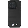 BMW M perforált és varrott vonalvezetésű MagSafe tok iPhone 16 Próhoz - fekete
