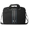 BMW Nylon Blue Stripe - laptoptáska 16" fekete (BMCB15COMPVSKL)