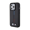 BMW steppelt háromszínű tok iPhone 15 Pro készülékhez fekete (BMHCP15L22PVTK)