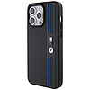 BMW Tricolor M kollekció iPhone 15 Pro tok - fekete